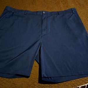 Performance work play big and tall men’s shorts worn once